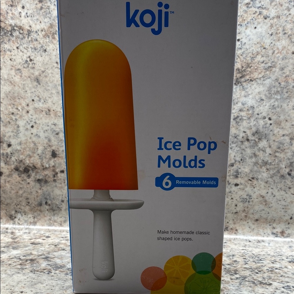 Koji Ice Pop Molds - Orange